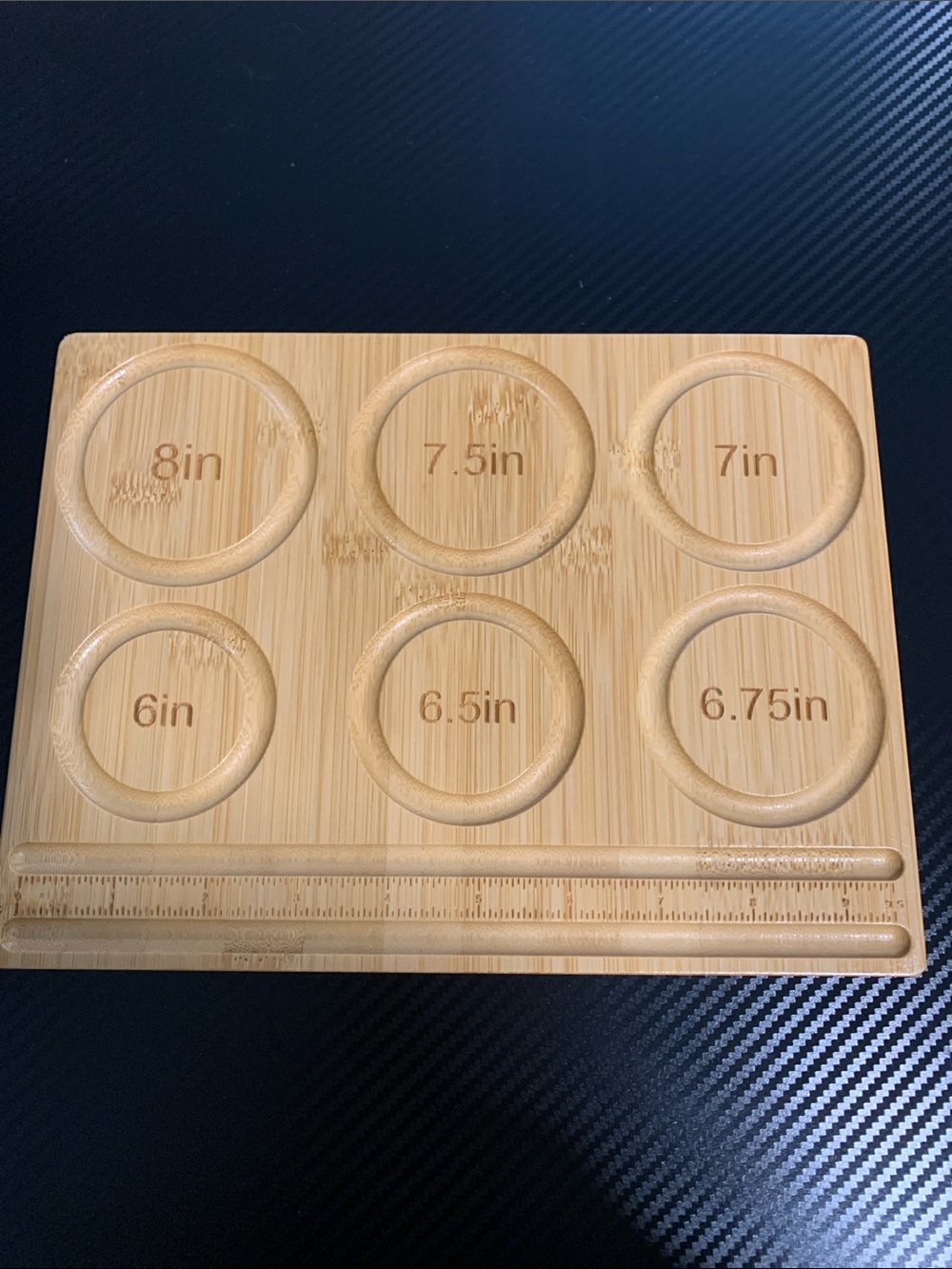 Bamboo Beading Tray for Jewelry Making Bracelets
